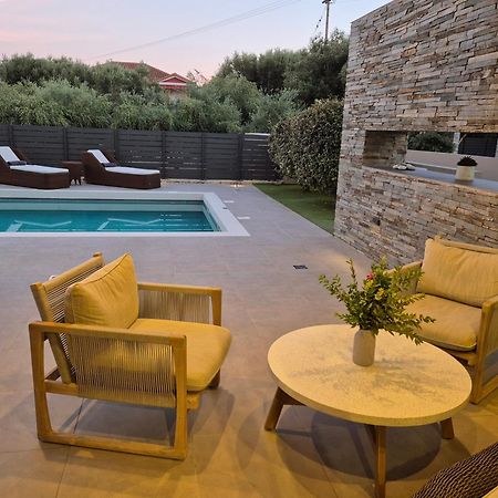 Aguacate Agave With Private Swimming Pool Villa Tsilivi  Bagian luar foto