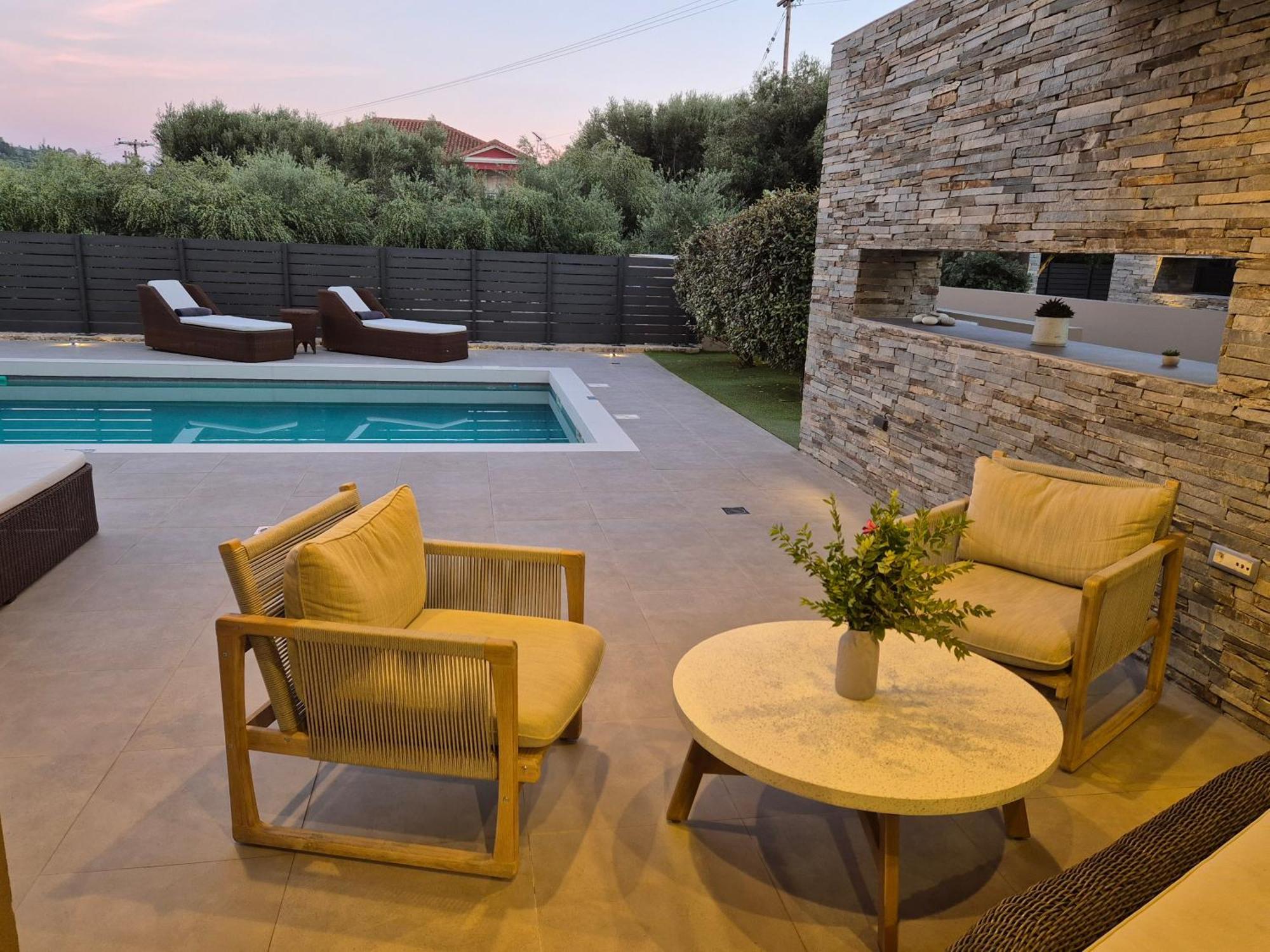 Aguacate Agave With Private Swimming Pool Villa Tsilivi  Bagian luar foto