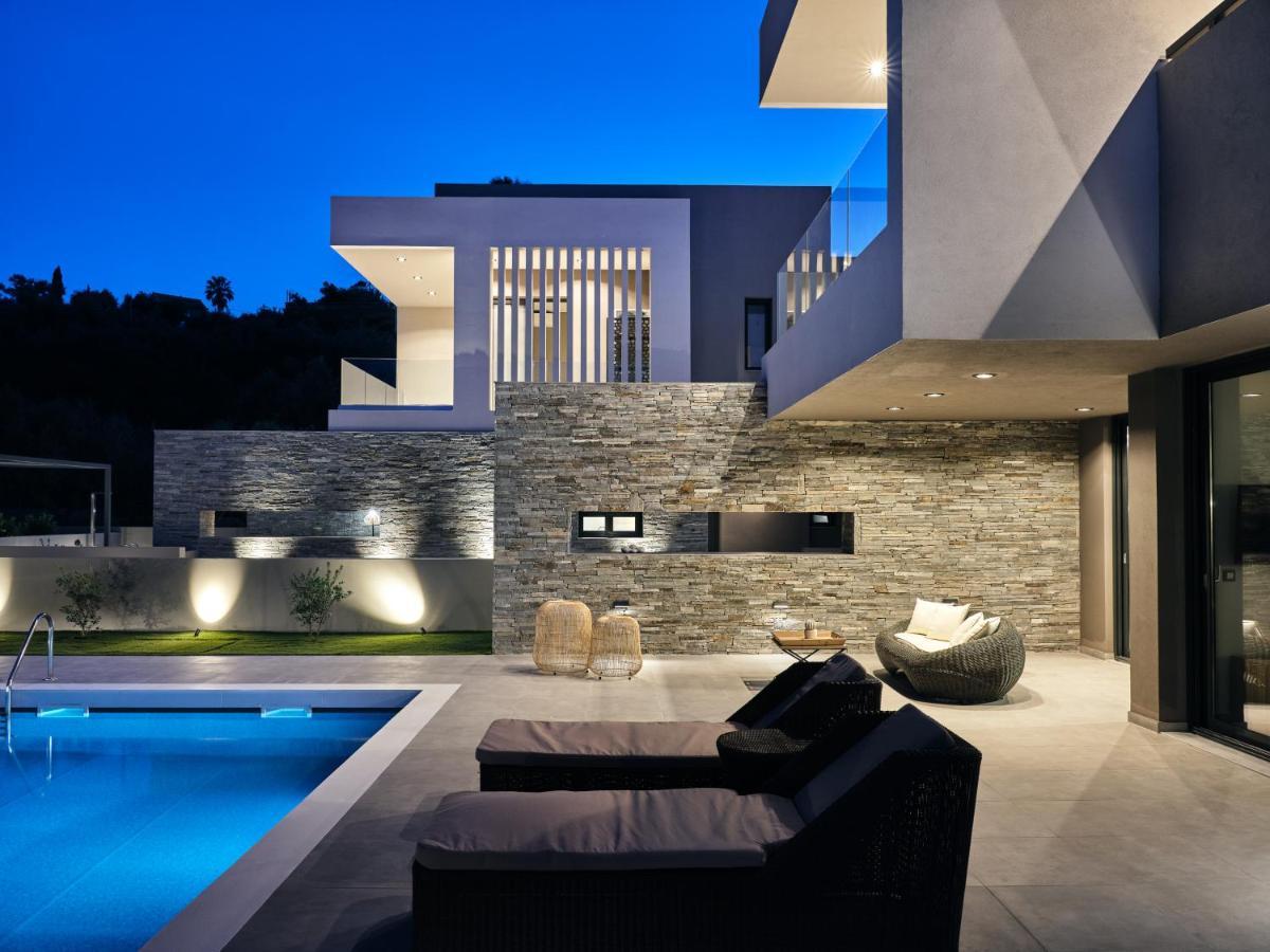 Aguacate Agave With Private Swimming Pool Villa Tsilivi  Bagian luar foto