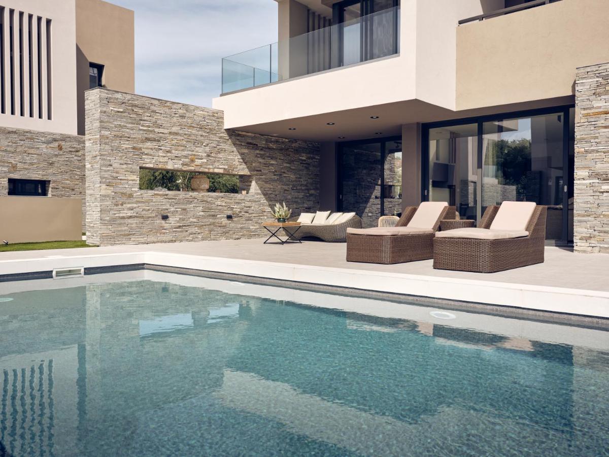 Aguacate Agave With Private Swimming Pool Villa Tsilivi  Bagian luar foto
